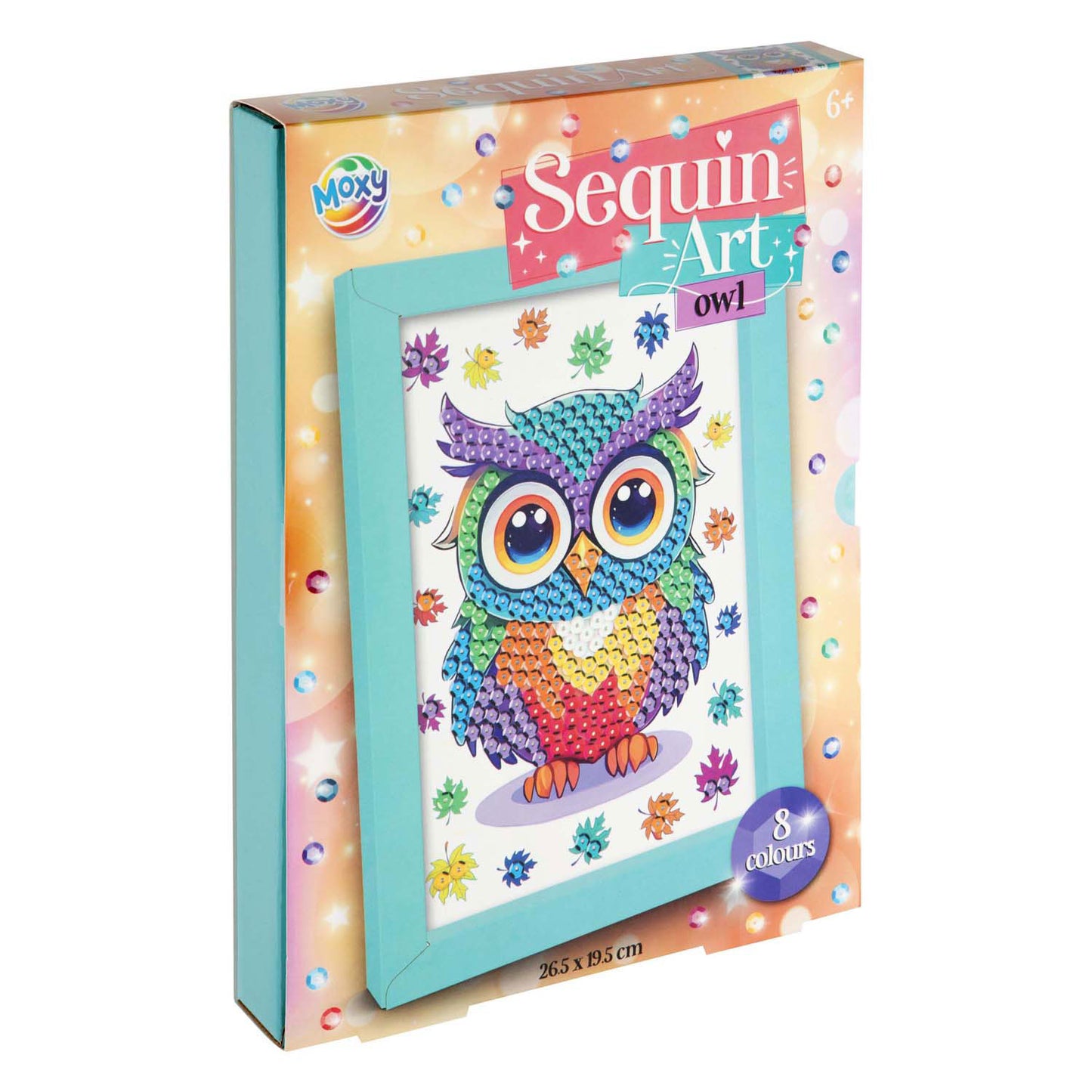 Creative Craft Group Maak je eigen dier pailletten kunst knutselset,8 kleuren