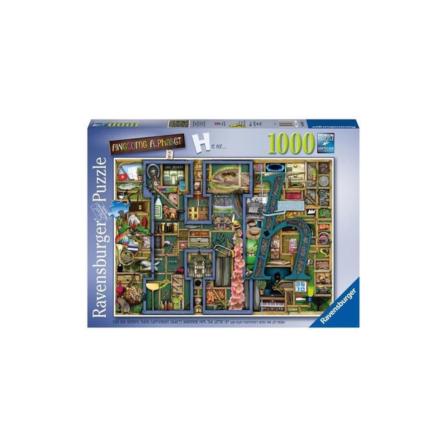 Ravensburger Puzzel 1000 pcs thompson's alphabet