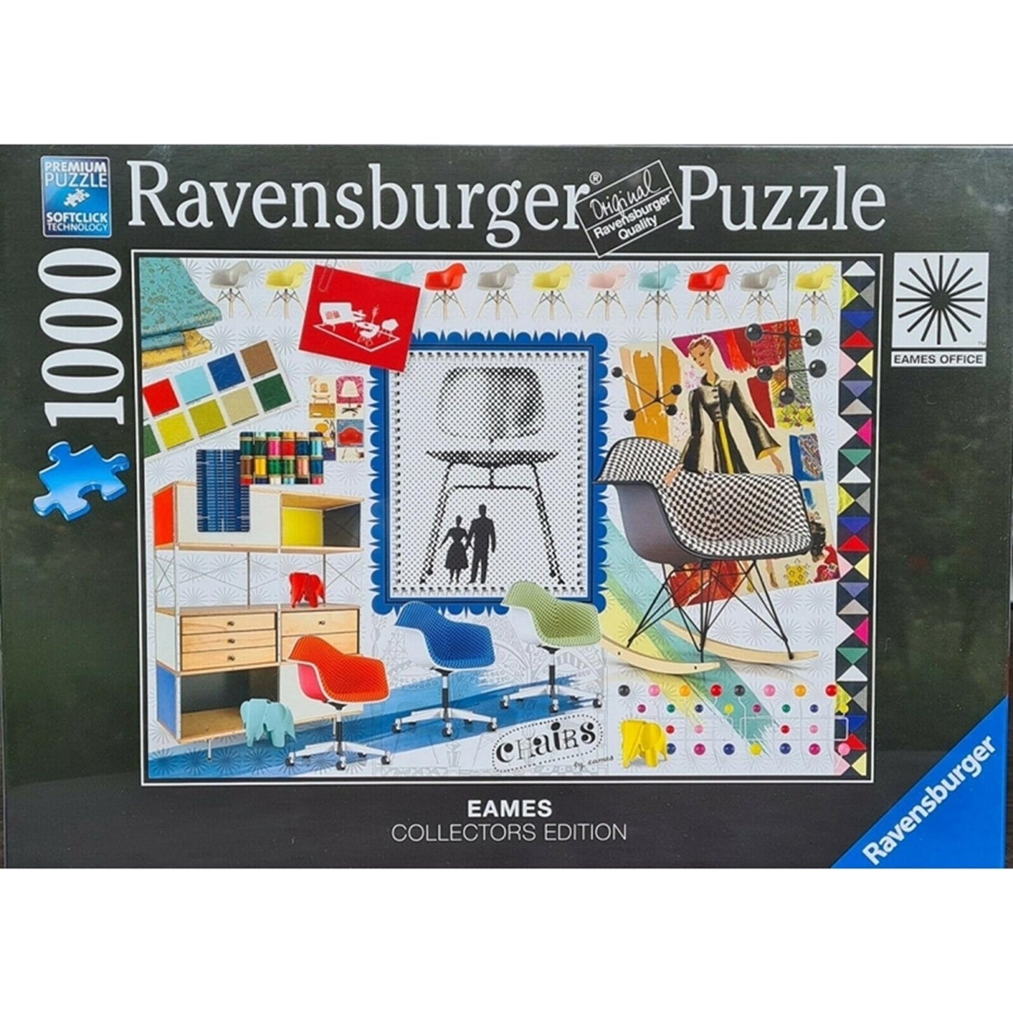 Ravensburger Puzzel 1000pcs eames design spectrum