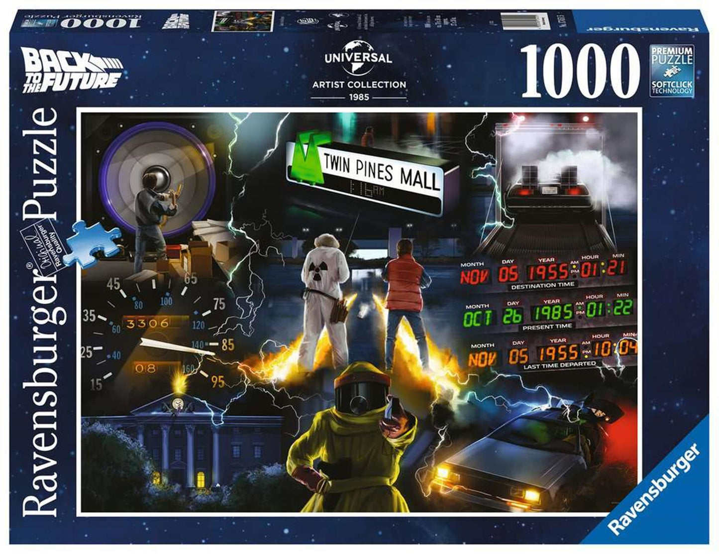 Ravensburger Back to the future puzzel 1000 stukjes