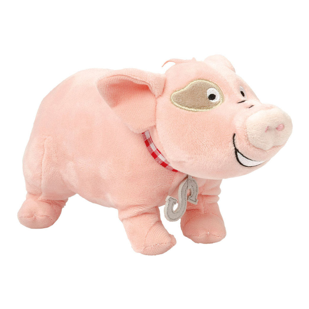 Bambolino Knuffel pluche fien en teun - sebastiaan het varken, 22cm