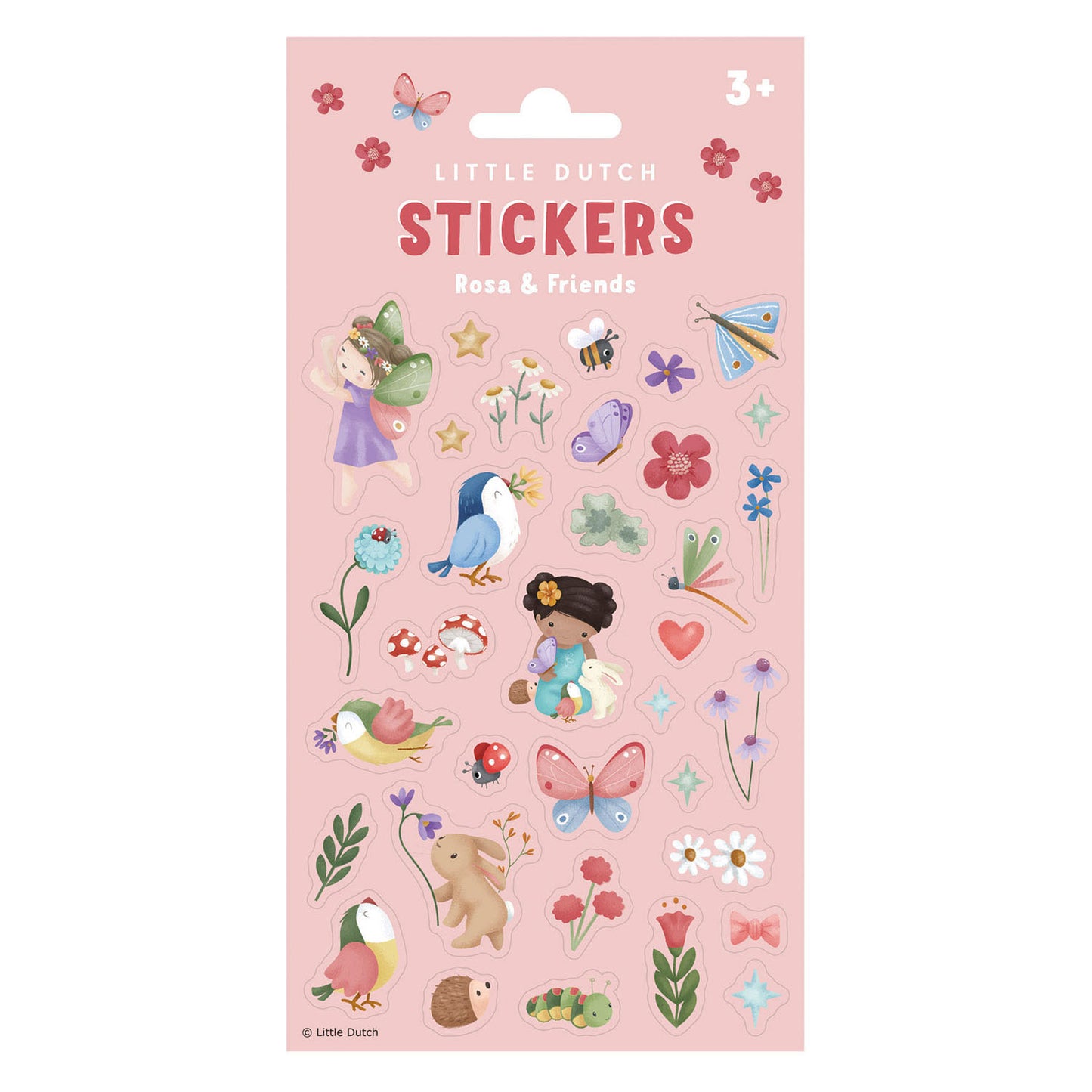 Little Dutch stickers rosa friends