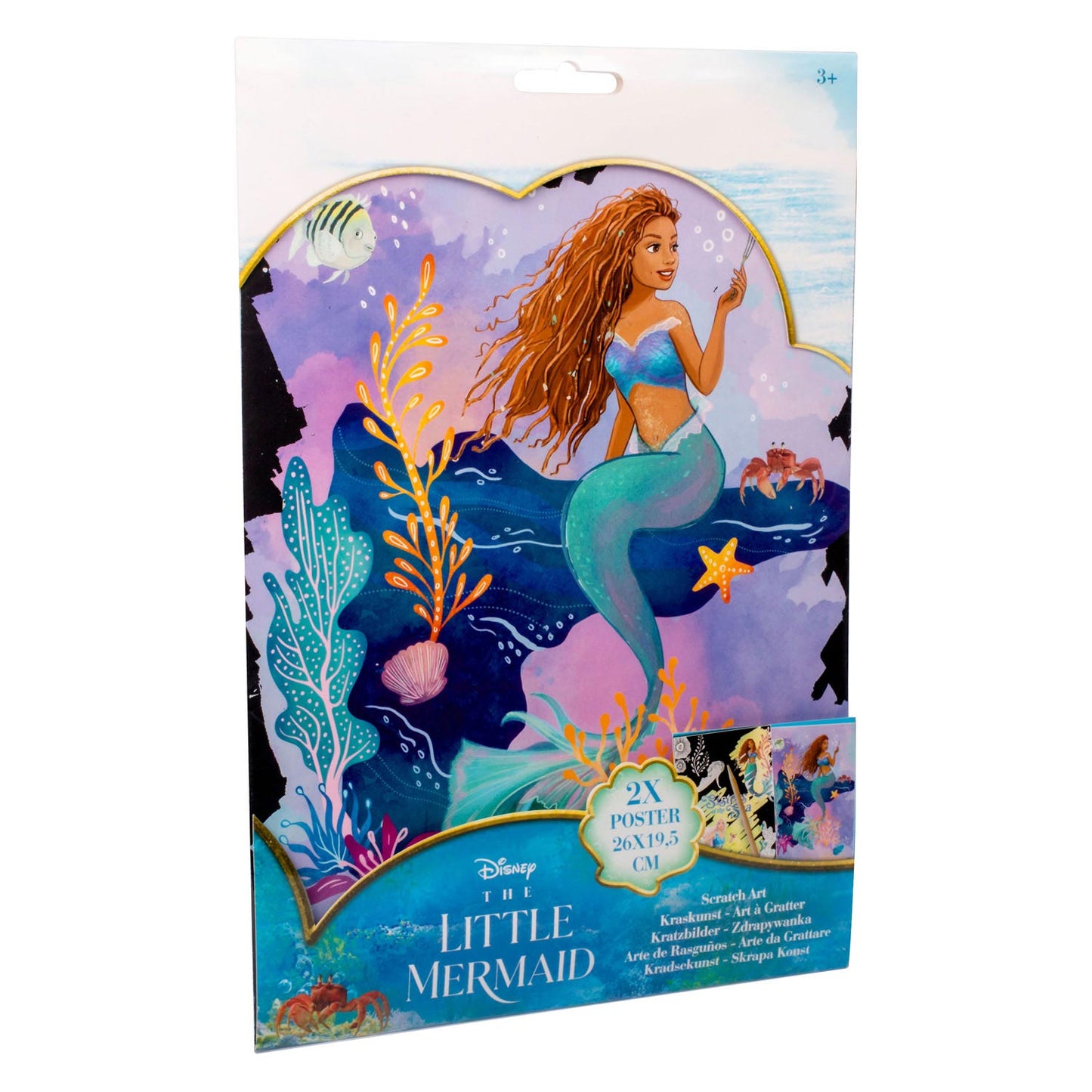 Canenco The little mermaid kraskunst posters