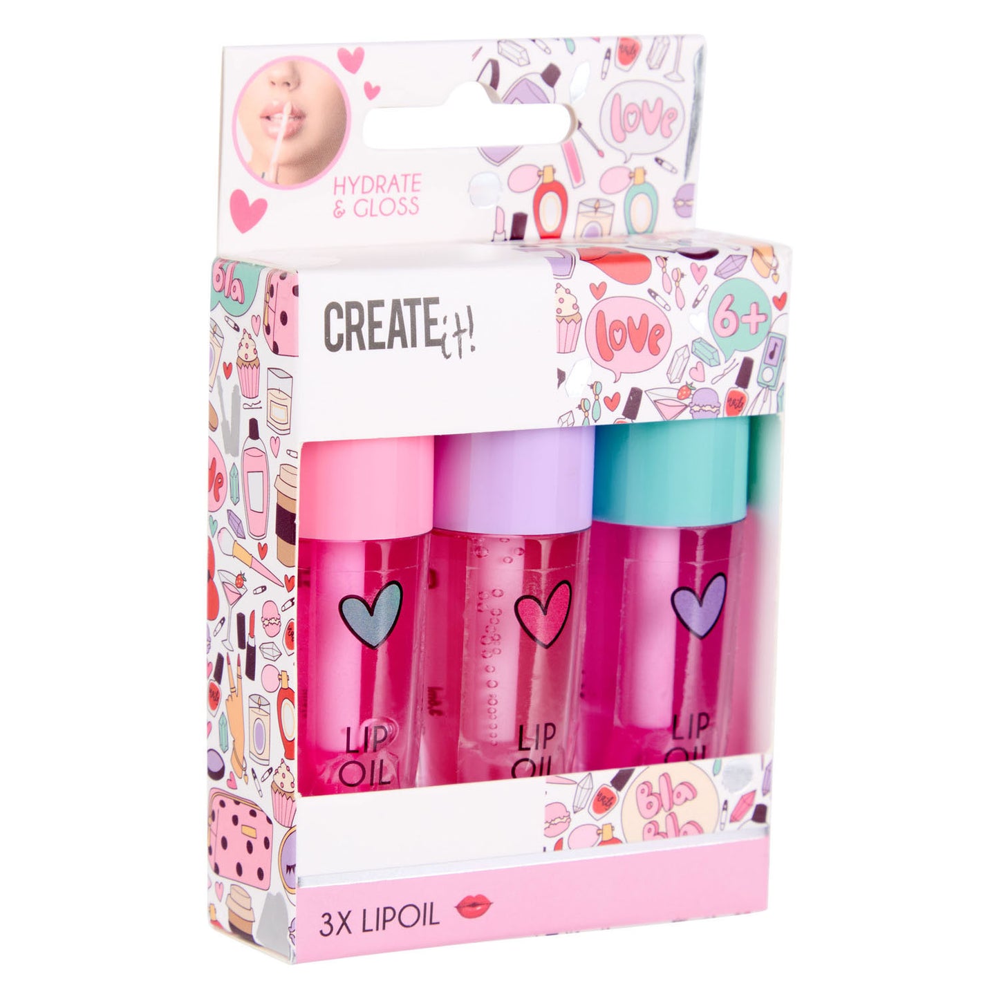 Create It! lippenolie, 3st.