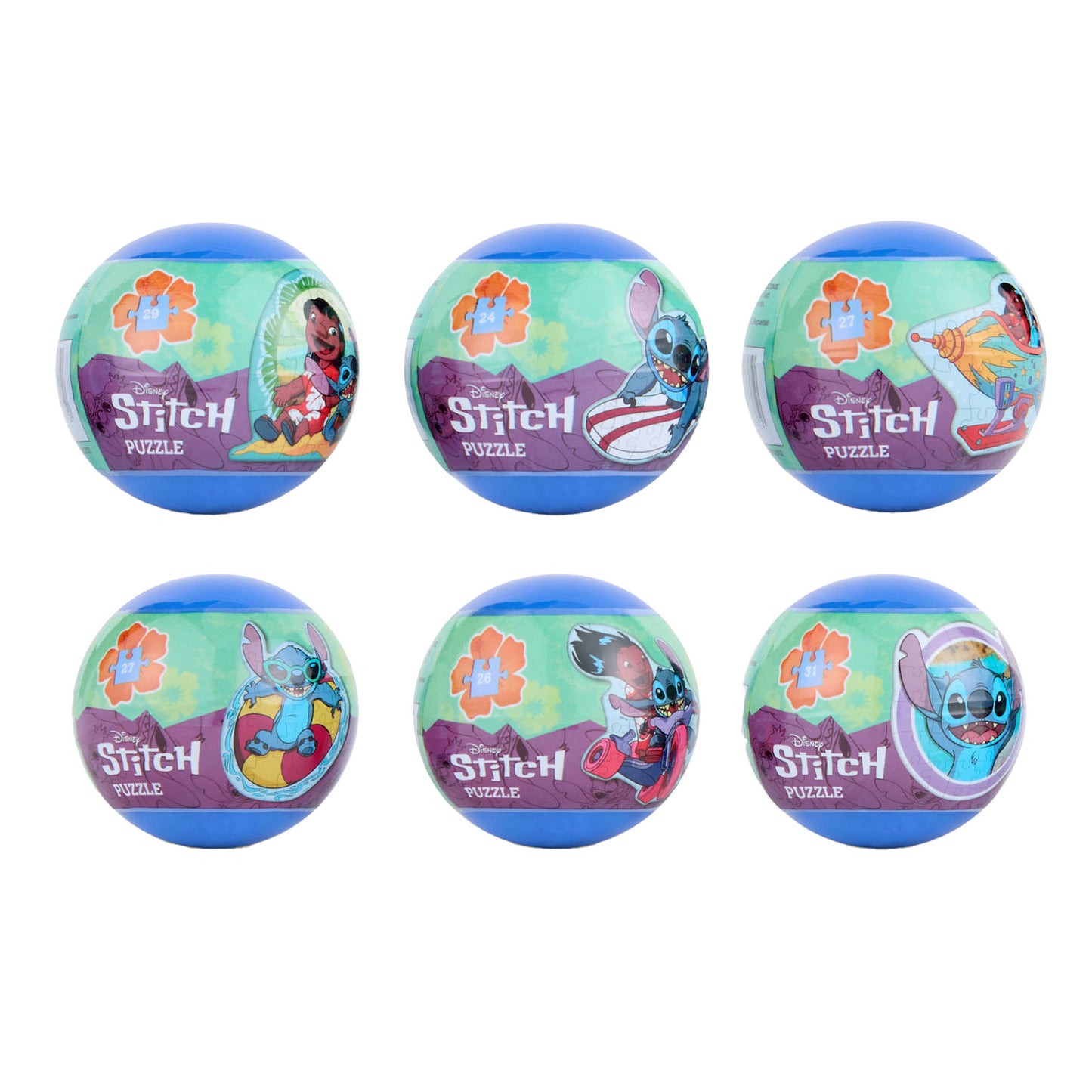 Canenco Stitch surprise puzzelbal