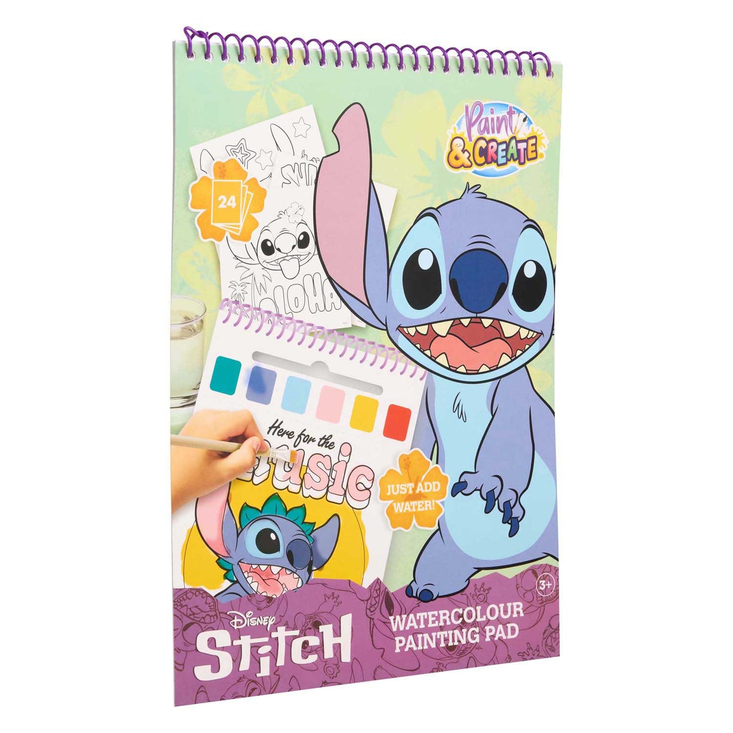 Canenco Stitch water verfset boek - incl kwast