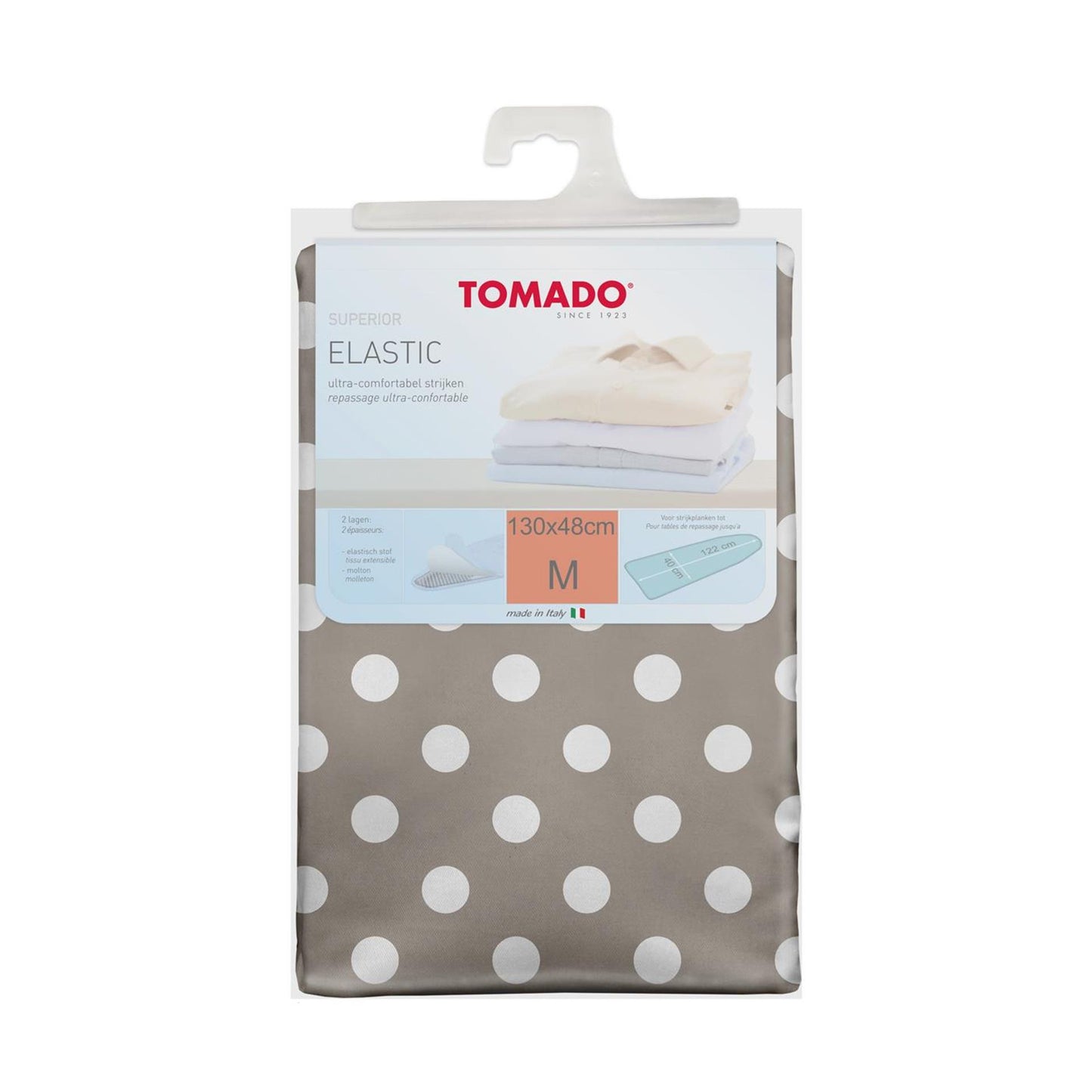 Metaltex Tomado strijkplankhoes stretch 130x48