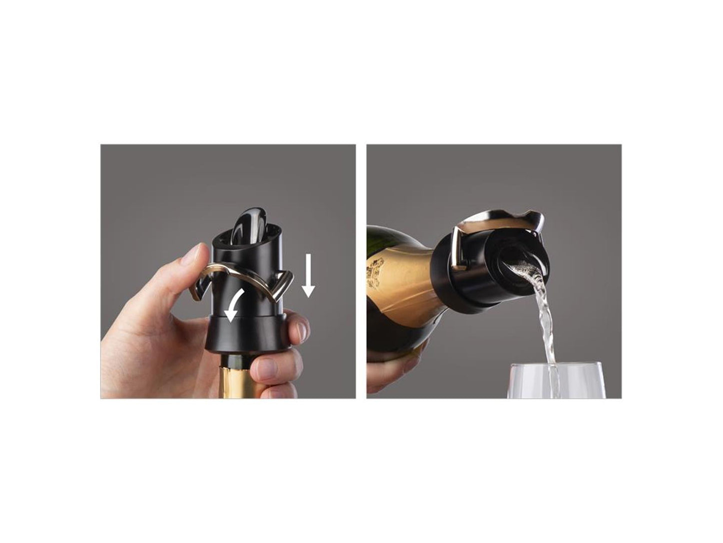 Vacu Vin champagne saver server