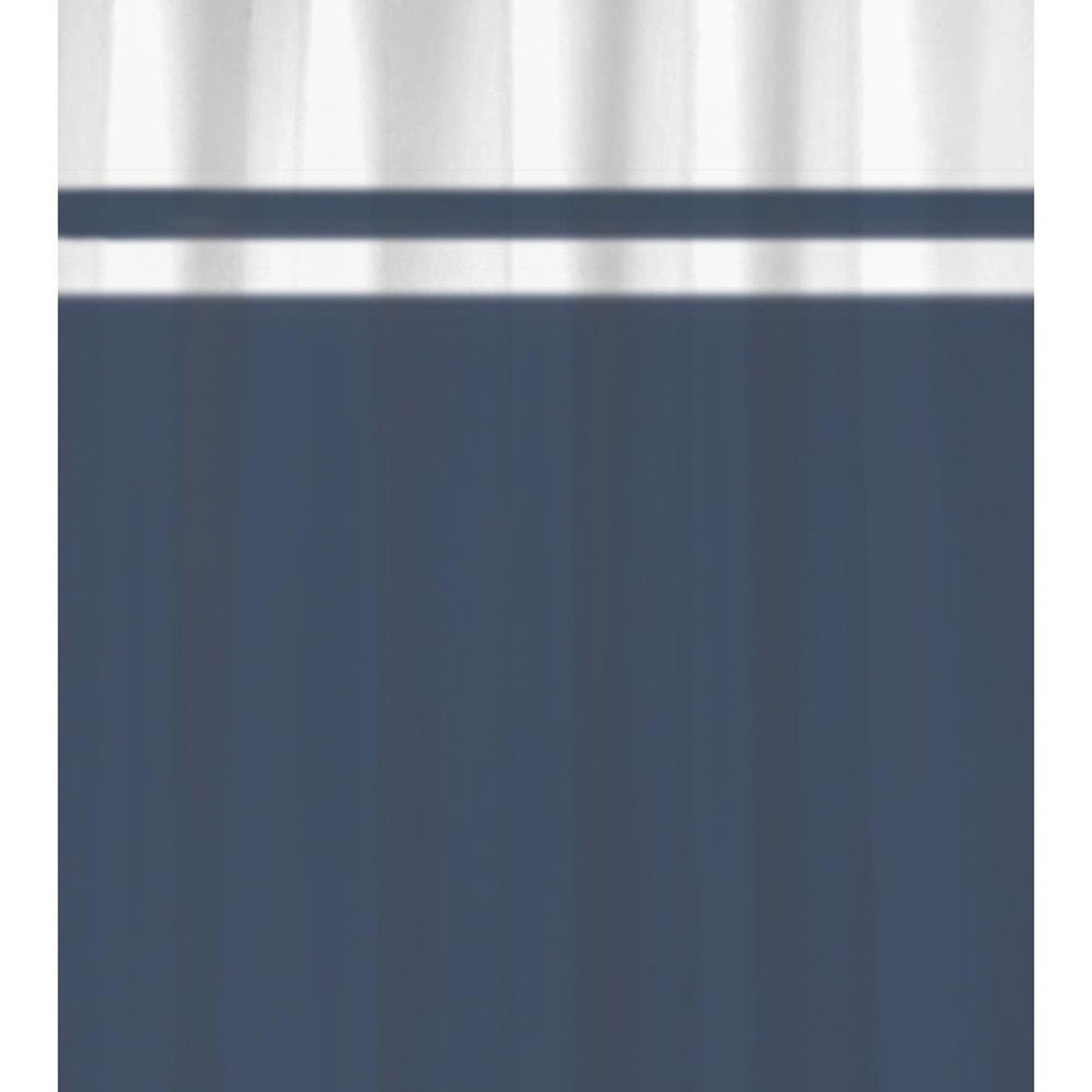 Dutch House Douchegordijn simply blauw 180x200cm