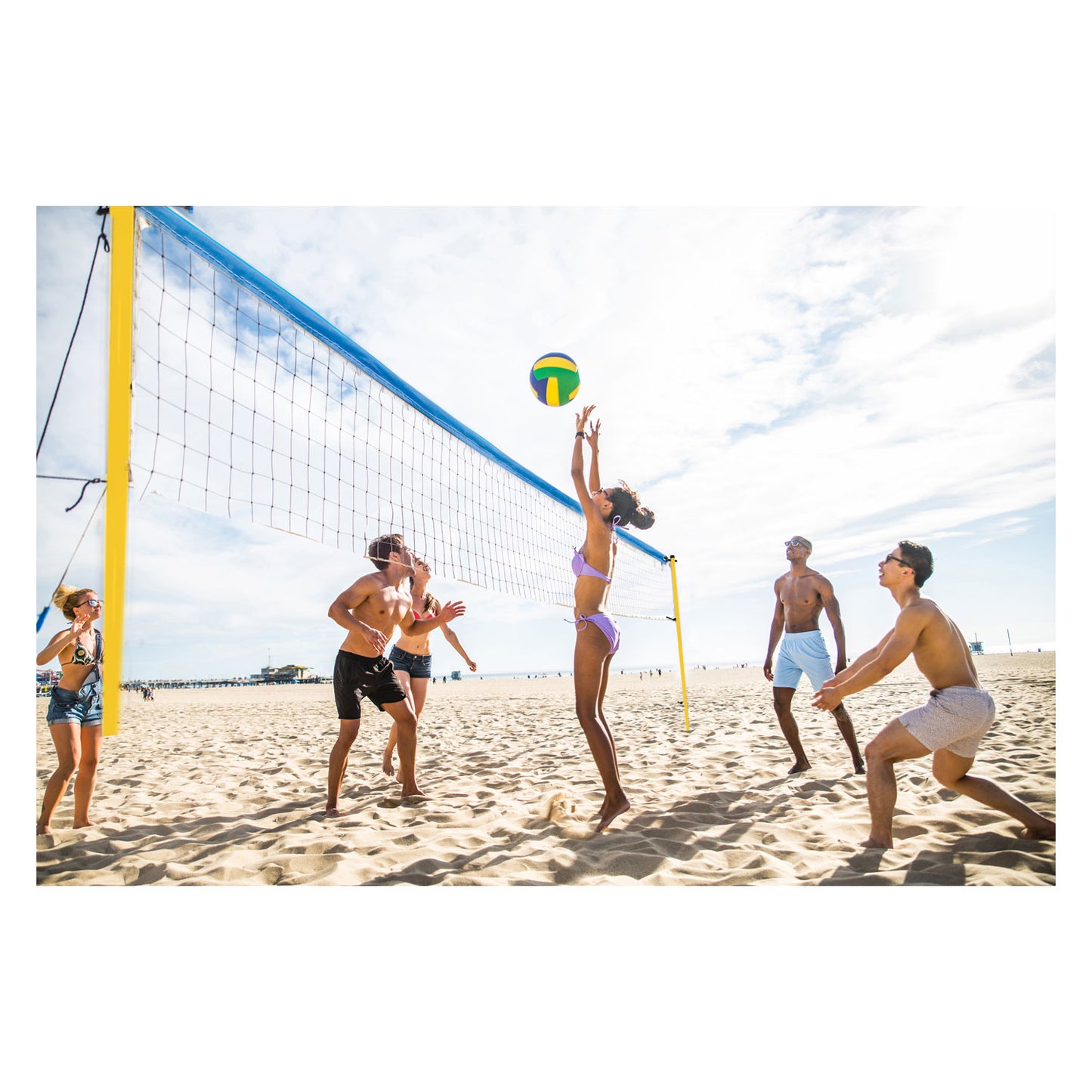 Scatch Volleybal en badminton set