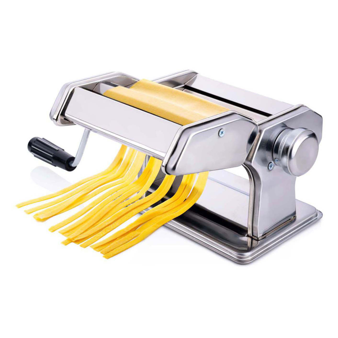 Alpina pastamaker handmatig - rvs - tafelklem - spaghetti, ravioli, lasagne