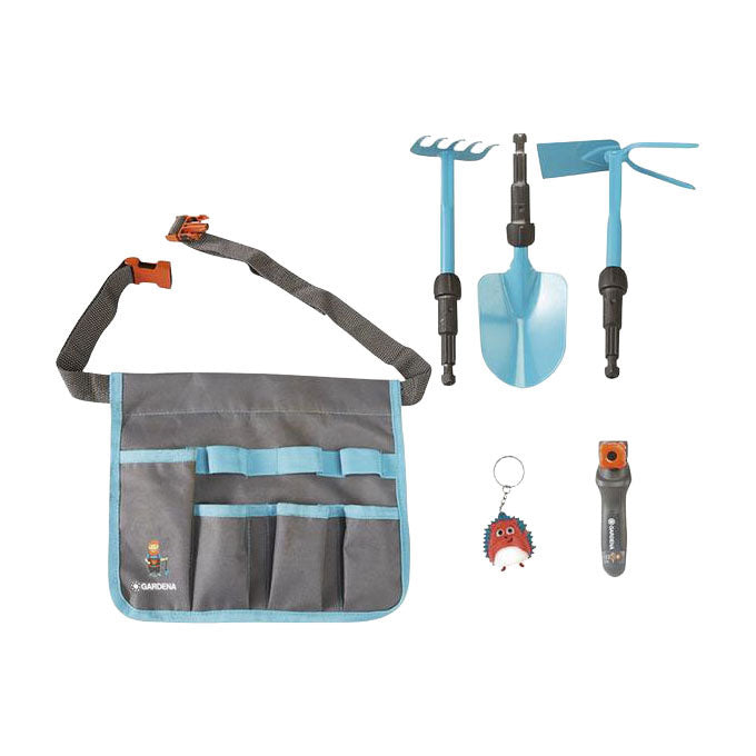 GARDENA kids tuingereedschapset met tas