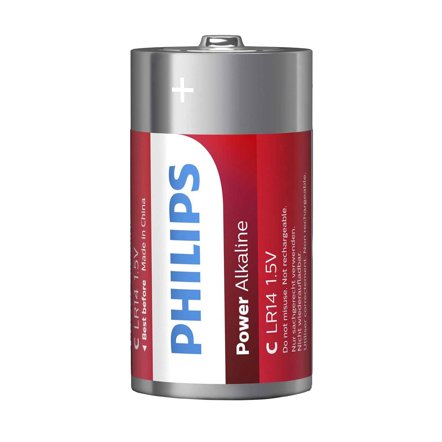 Philips batterij powerlife battery powerlife lr14 baby 2 in blister