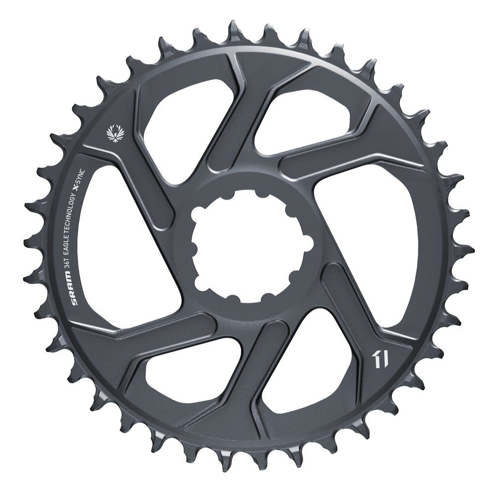 Sram kettingblad 36t x-sync 2 direct mount xx1 eagle boost lunar grey - 199935