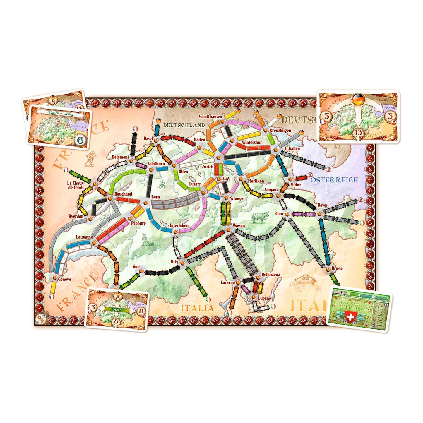 Asmodee Ticket to ride india bordspel