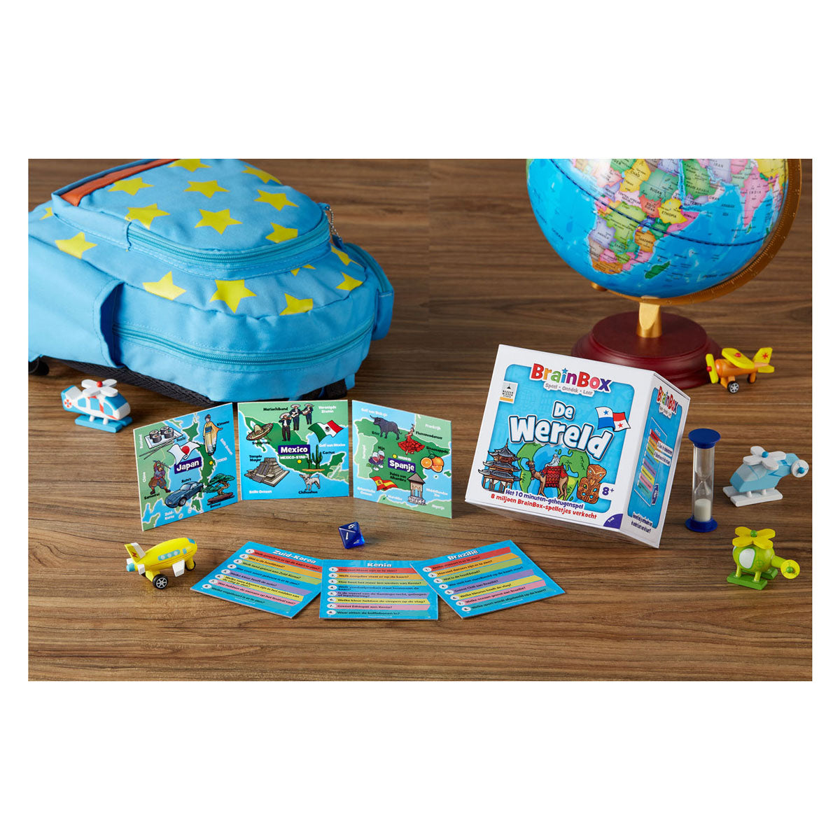Bezzerwizzer Brainbox de wereld bordspel