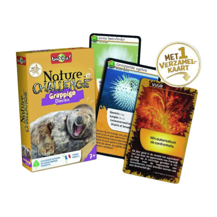 Geronimo Games Bioviva kwartet nature challenge - grappige dieren