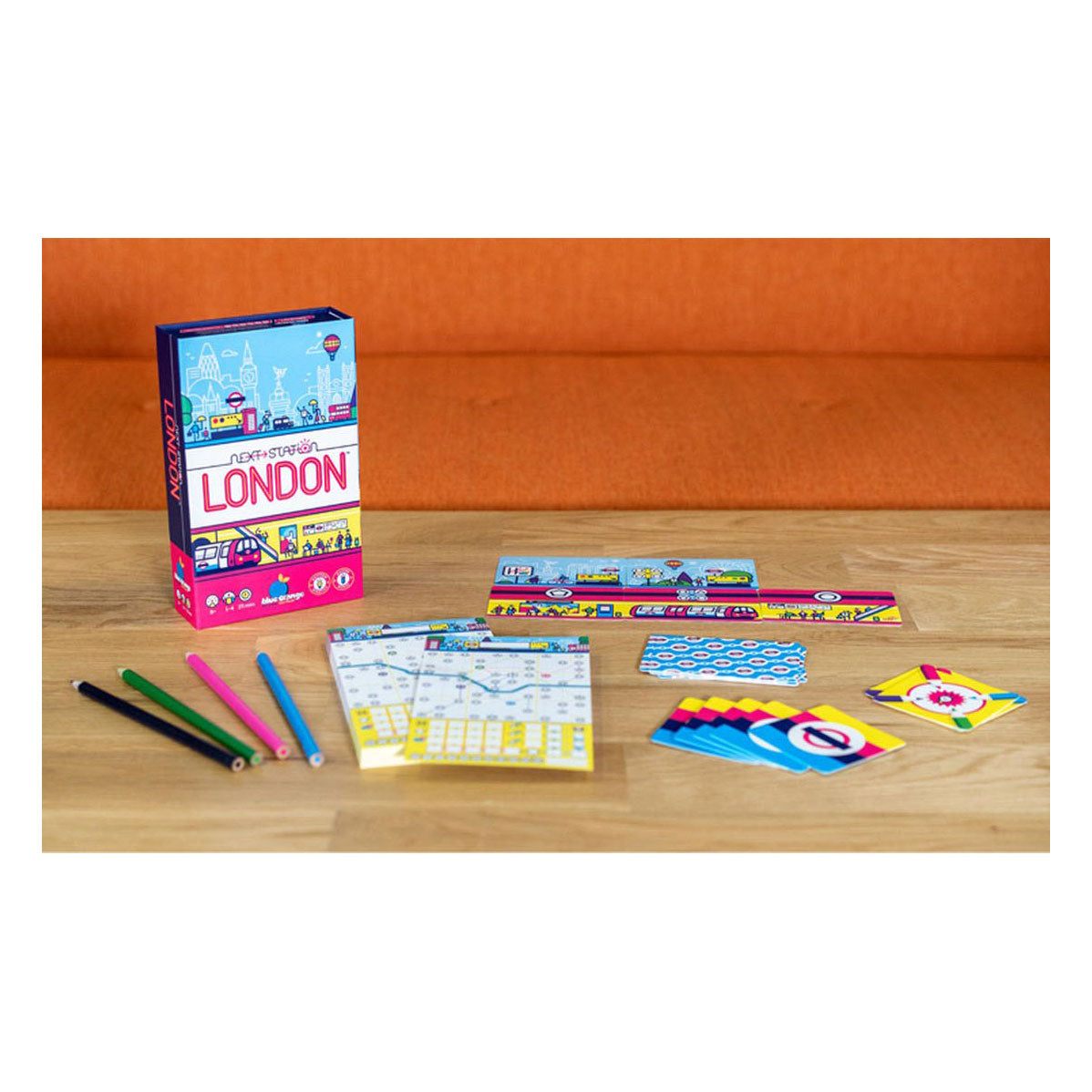 Geronimo Games Blue orange gezelschapsspel next station london