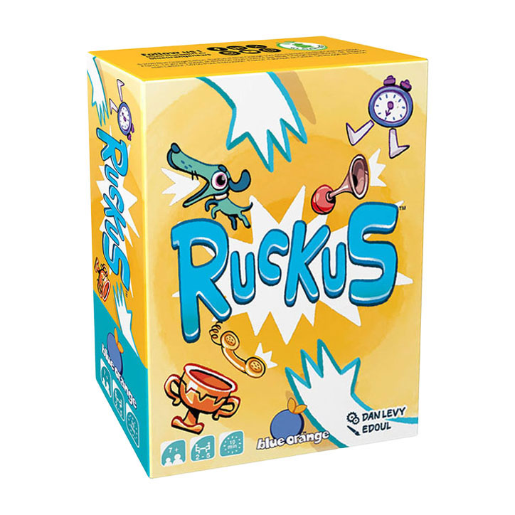 Geronimo Games Blue orange kaartspel ruckus