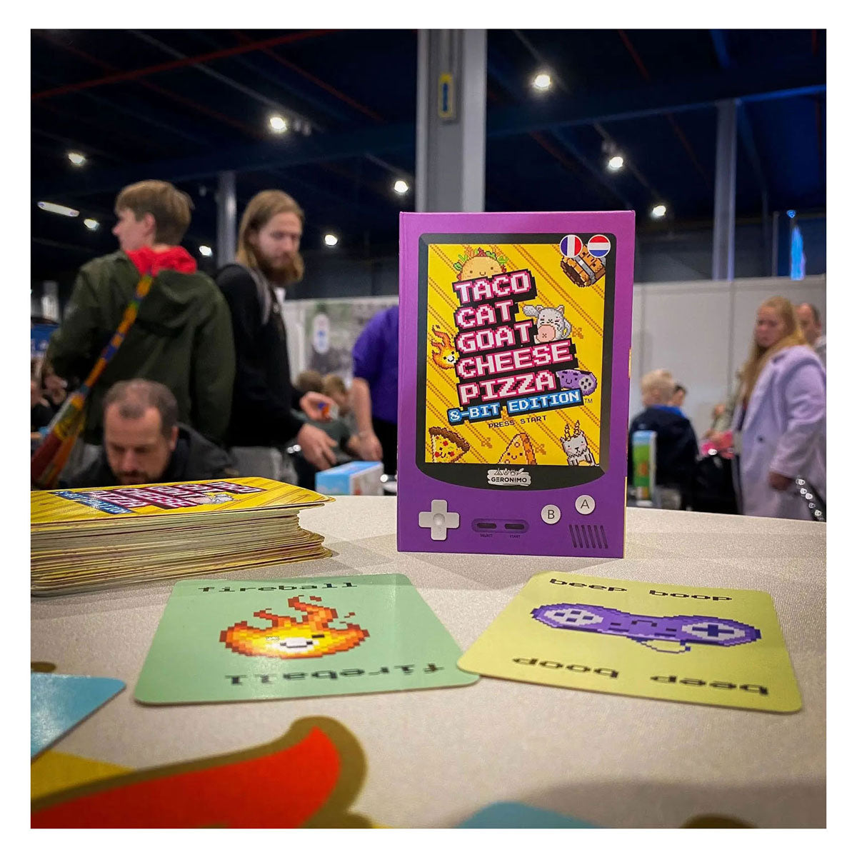 Geronimo Games kaartspel taco cat goat cheese pizza - 8-bit editie