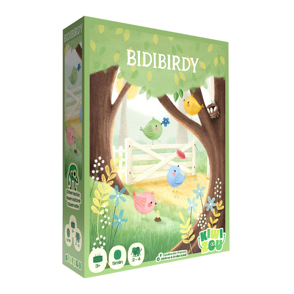 Geronimo Games Kiwizou kaartspel bidibirdy