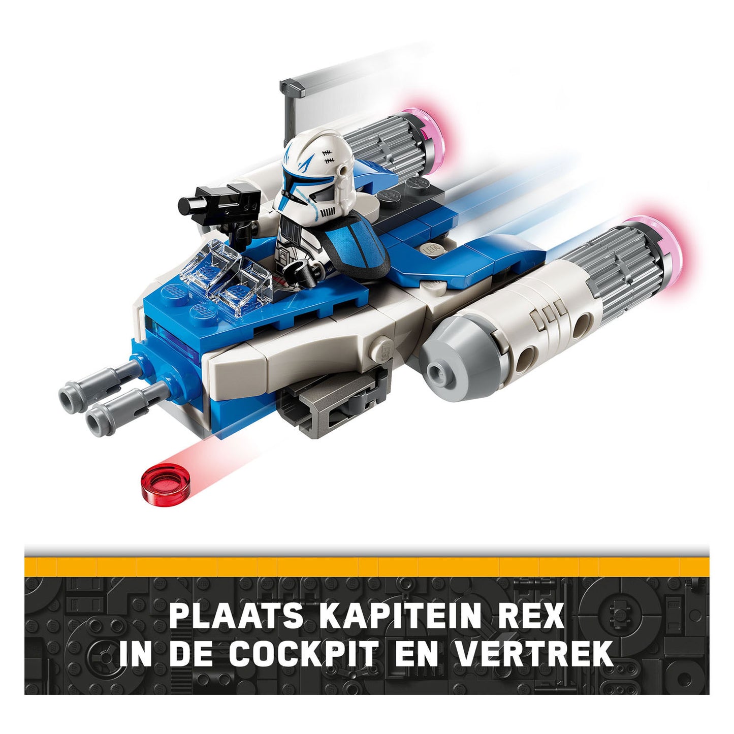 LEGO star wars 75391 captain rex y-wing microfighter