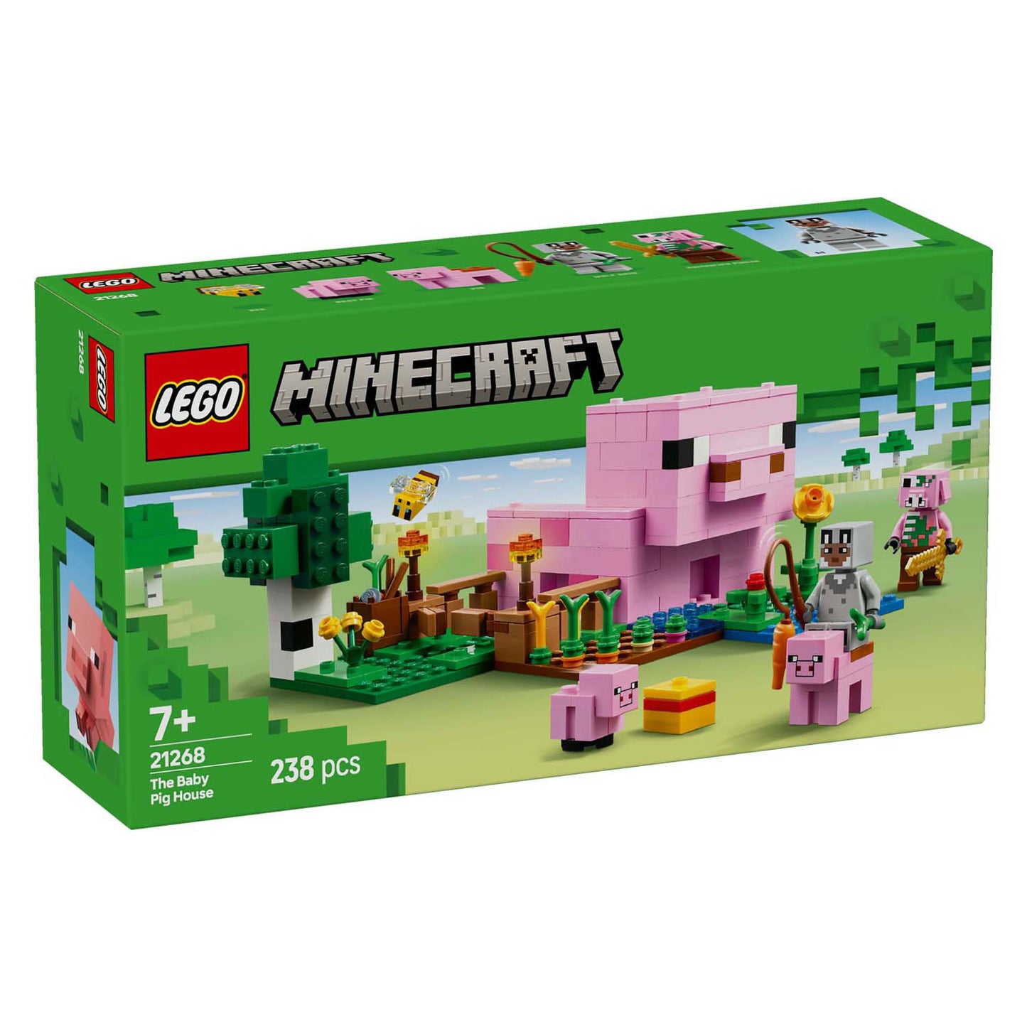 LEGO minecraft 21268 het huis van het biggetje