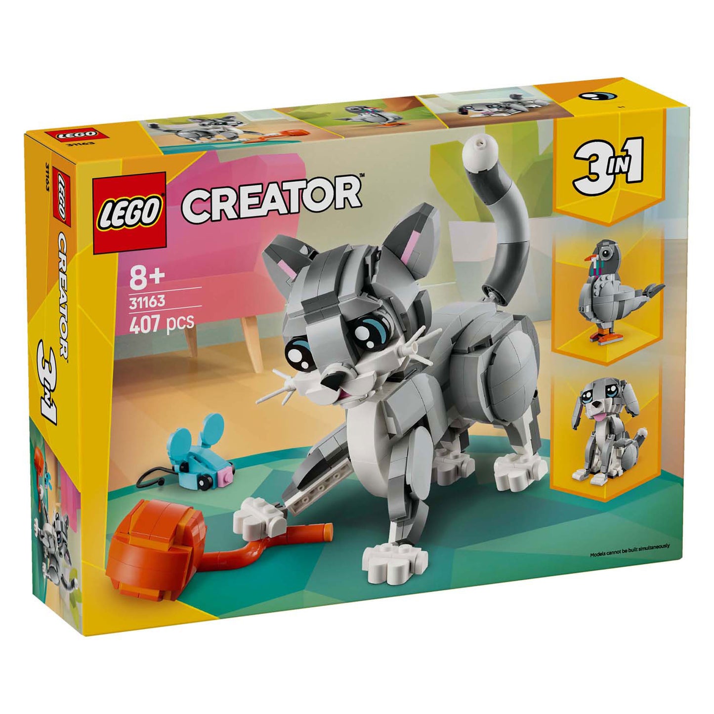 LEGO creator 31163 speelse kat
