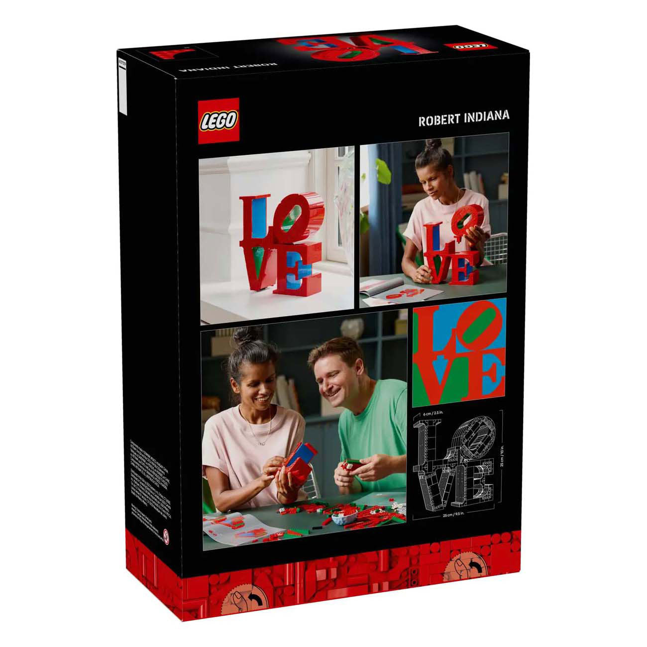 LEGO art - love constructiespeelgoed (31214)