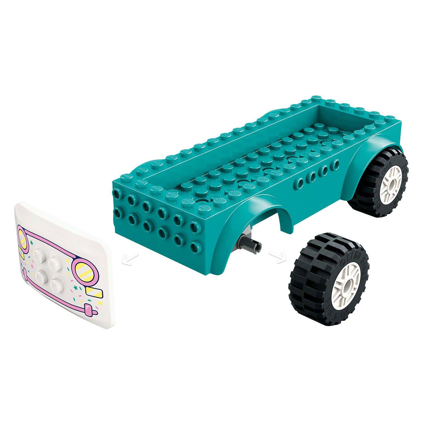 LEGO friends 42644 heartlake city ijscotruck