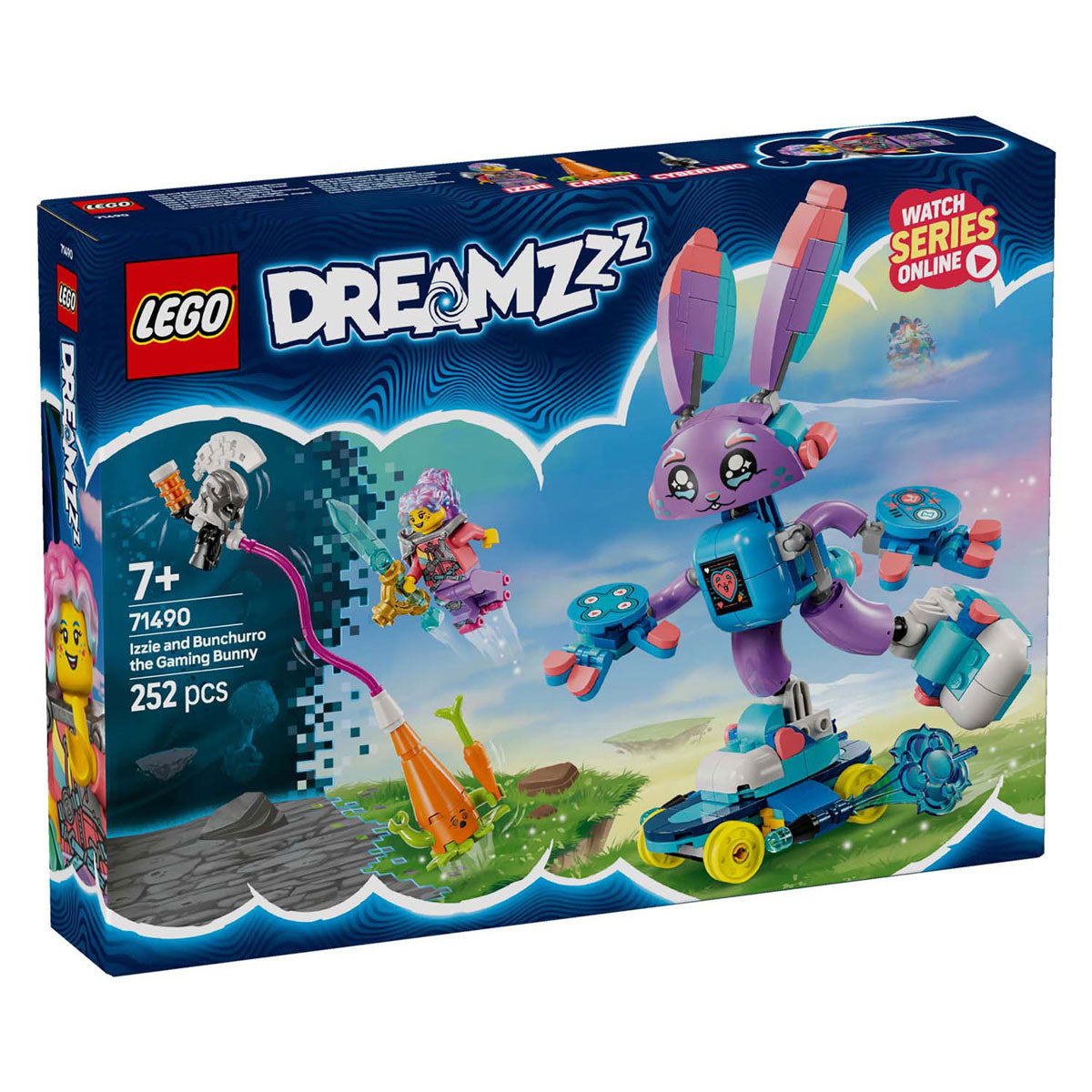 LEGO dreamzzz 71490 izzie en bunchurro het gamende konijn
