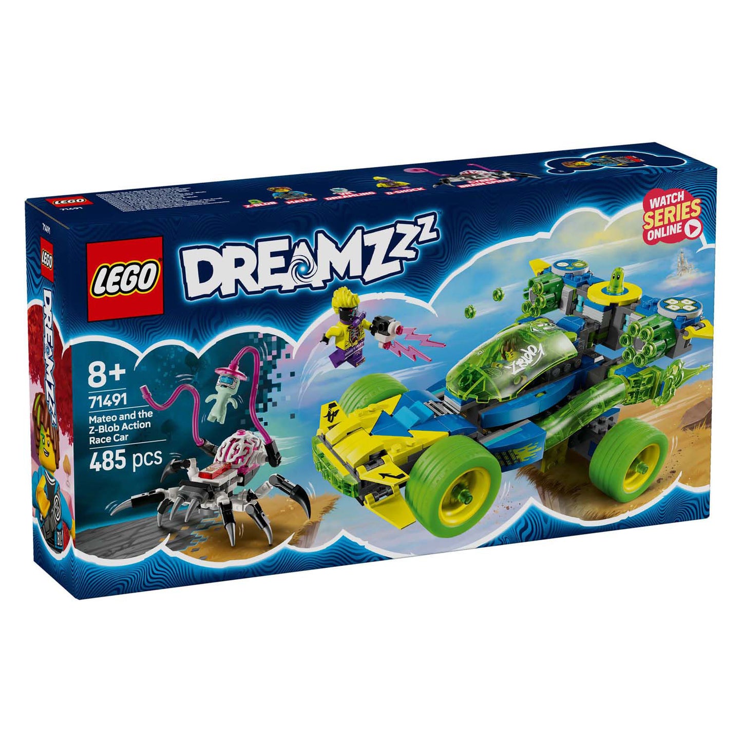 LEGO dreamzzz 71491 mateo en het z-blob actievoertuig