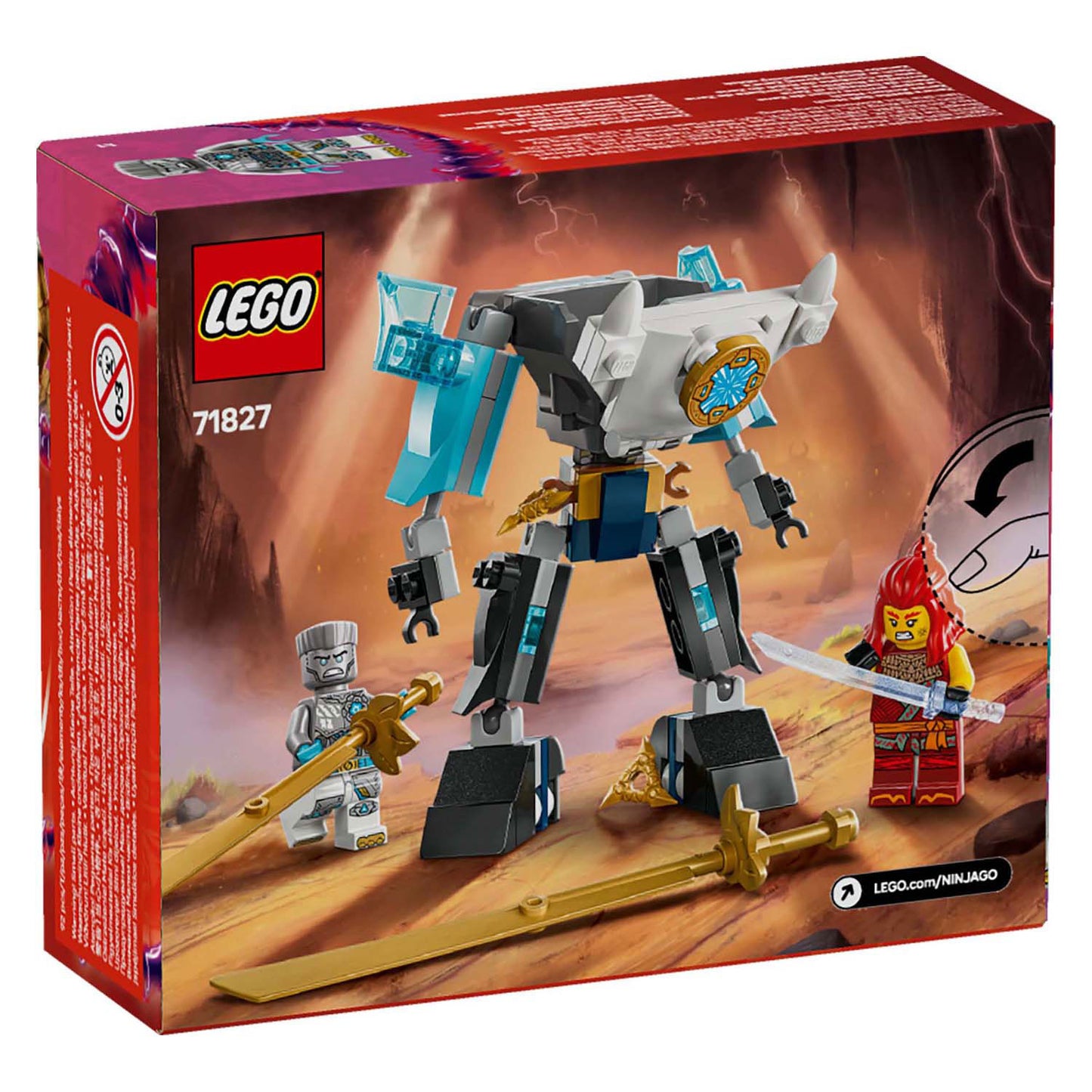 LEGO ninjago 71827 zane's strijdmecha