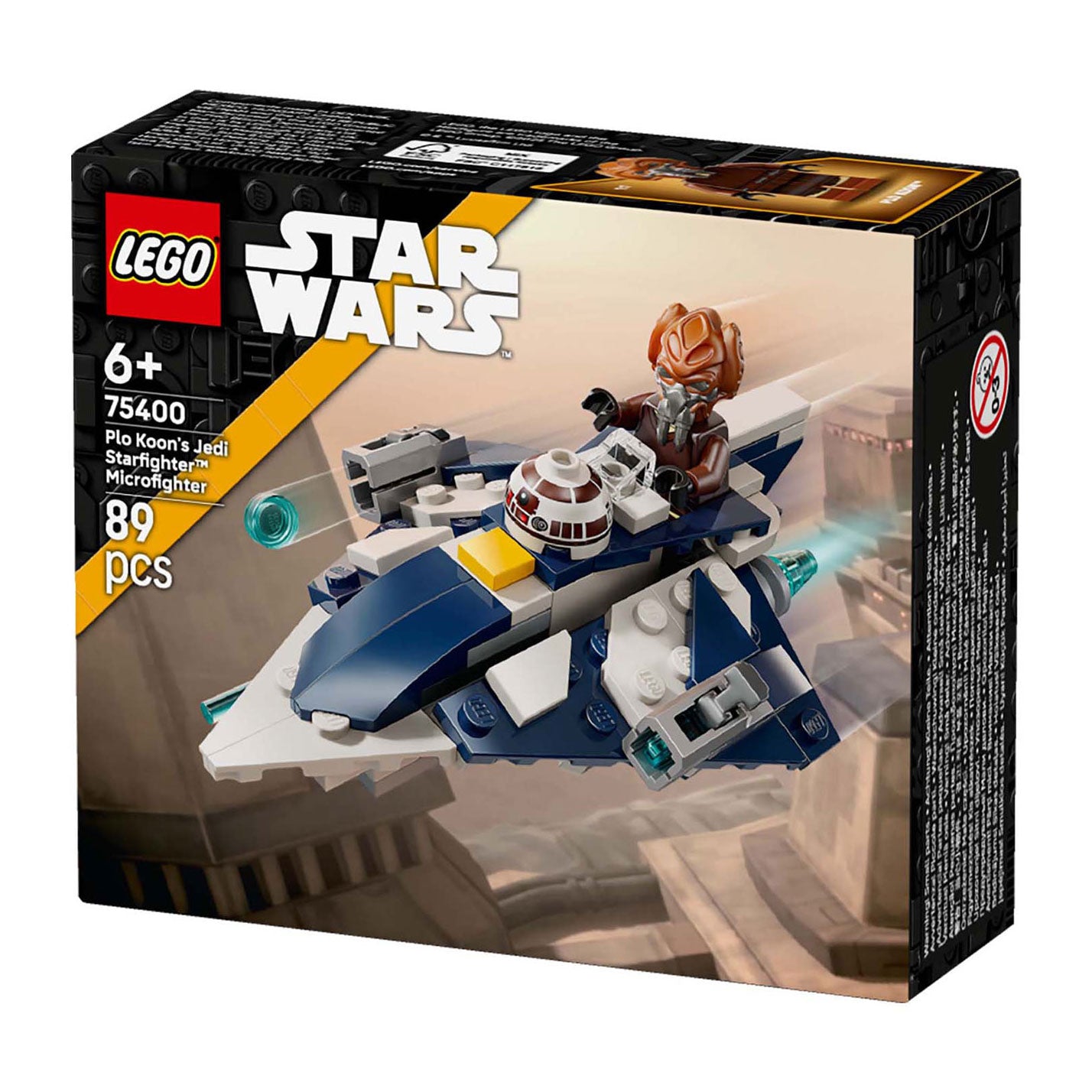 LEGO star wars 75400 plo koons jedi starfighter microfighter