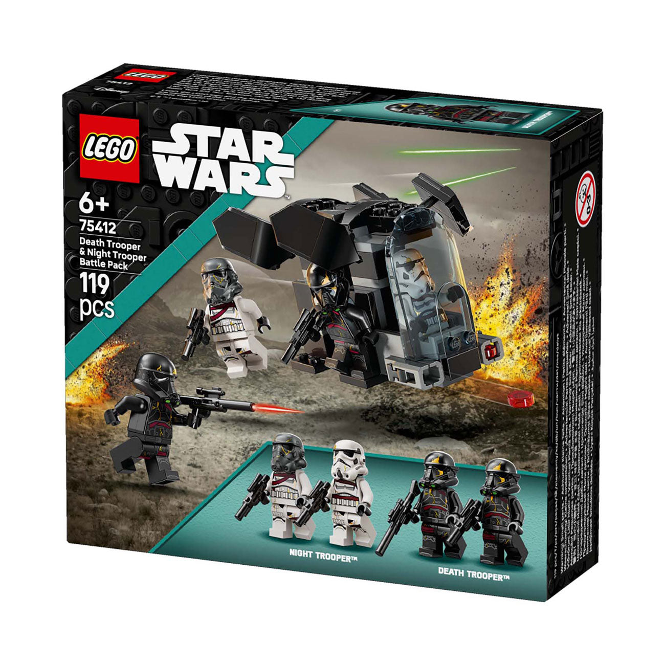 LEGO star wars 75412 death trooper en night trooper battle pack