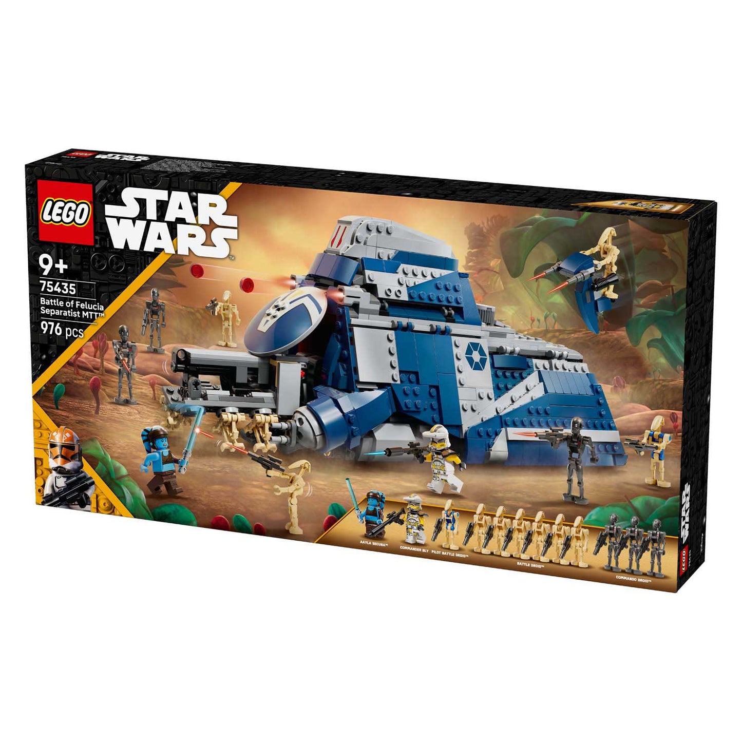 LEGO star wars 75435 slag om felucia separatist mtt