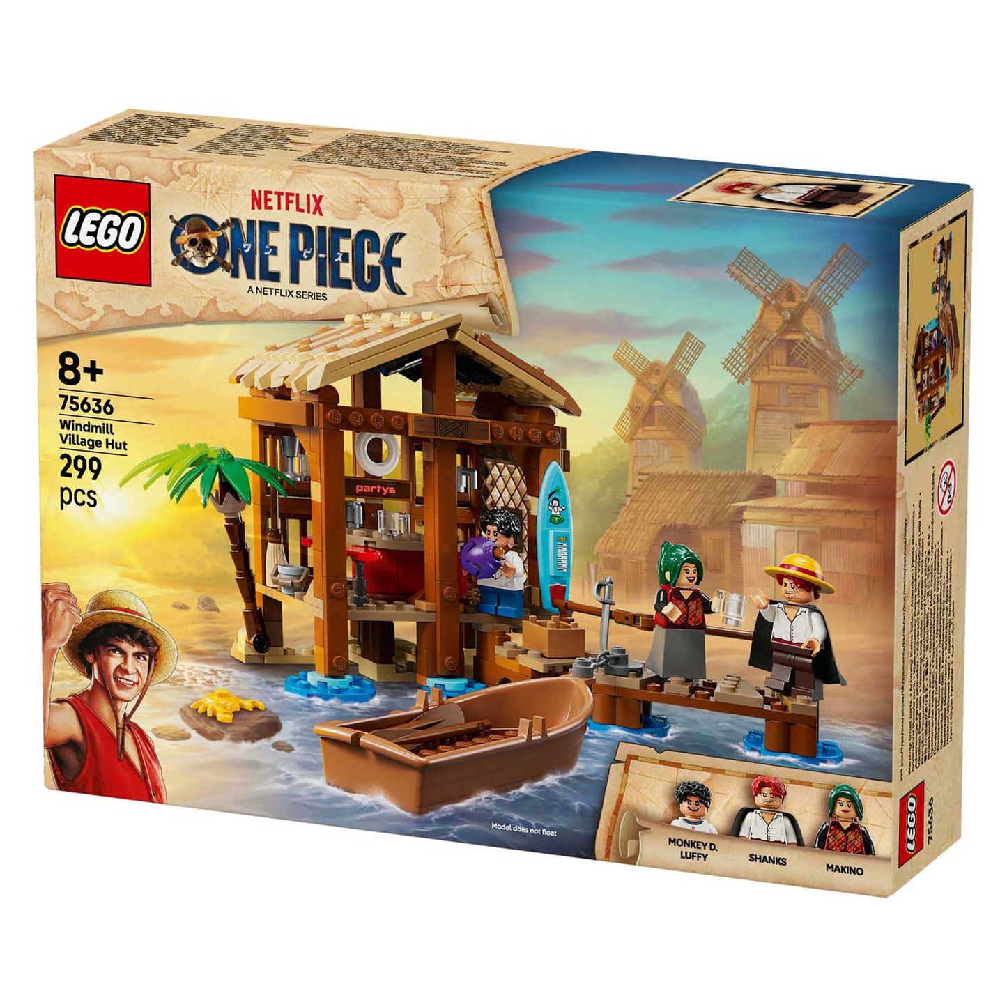 LEGO one piece 75636 hut in windmolendorp