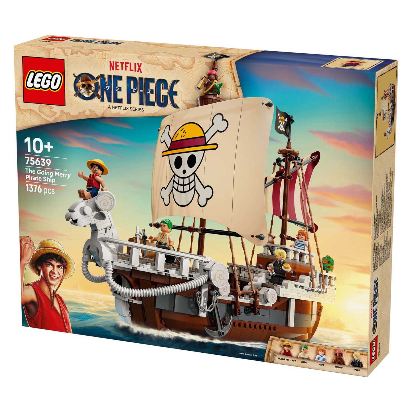 LEGO one piece 75639 het piratenschip going merry