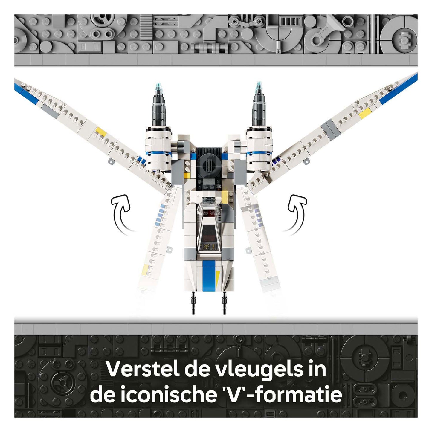 LEGO star wars 75399 andor rebel u-wing starfighter ruimteschip