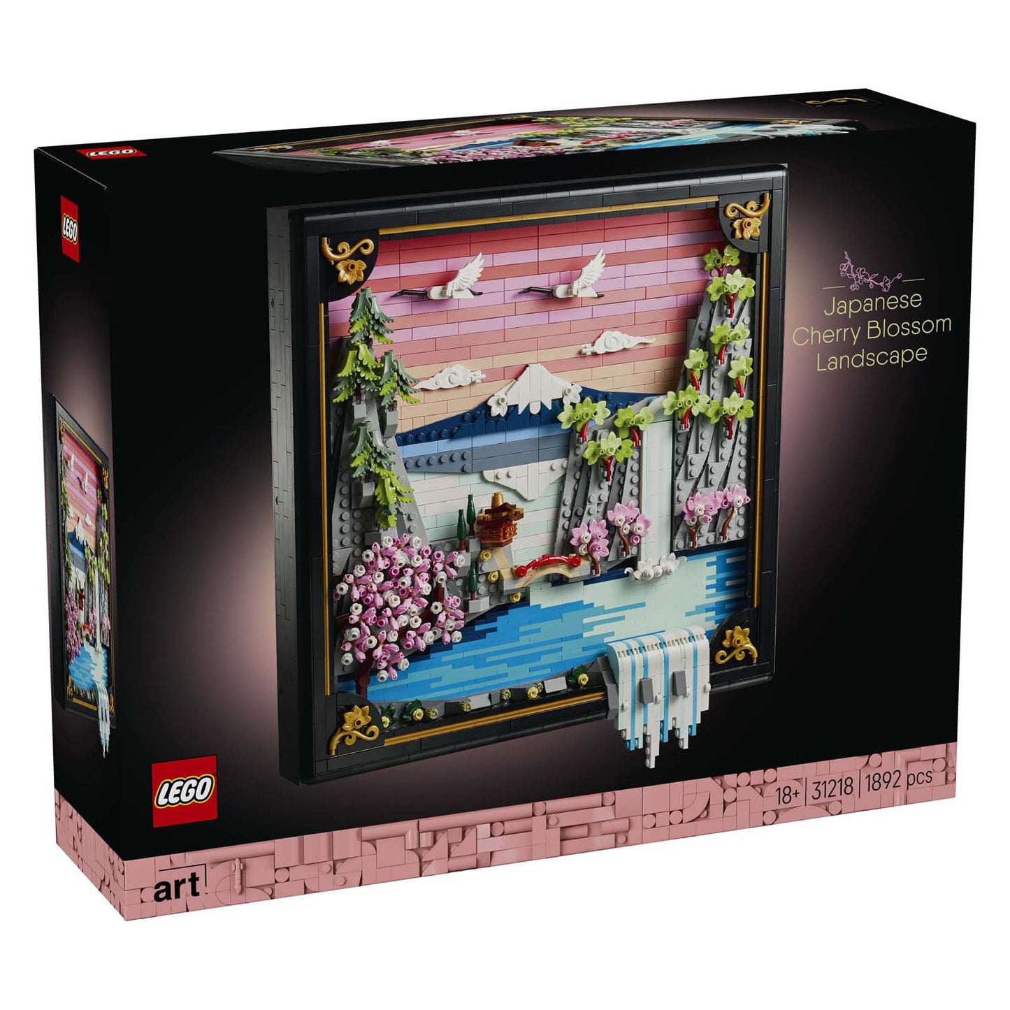 LEGO art 31218 landschap met japanse kersenbloesems