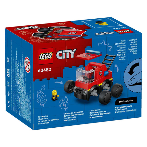 LEGO city 60482 voertuigen brandweerwagen