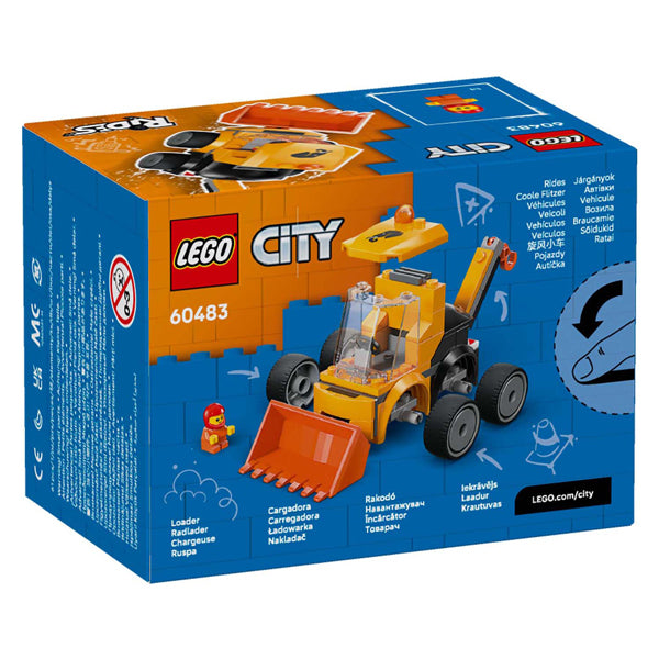LEGO city 60483 voertuigen bouwlader