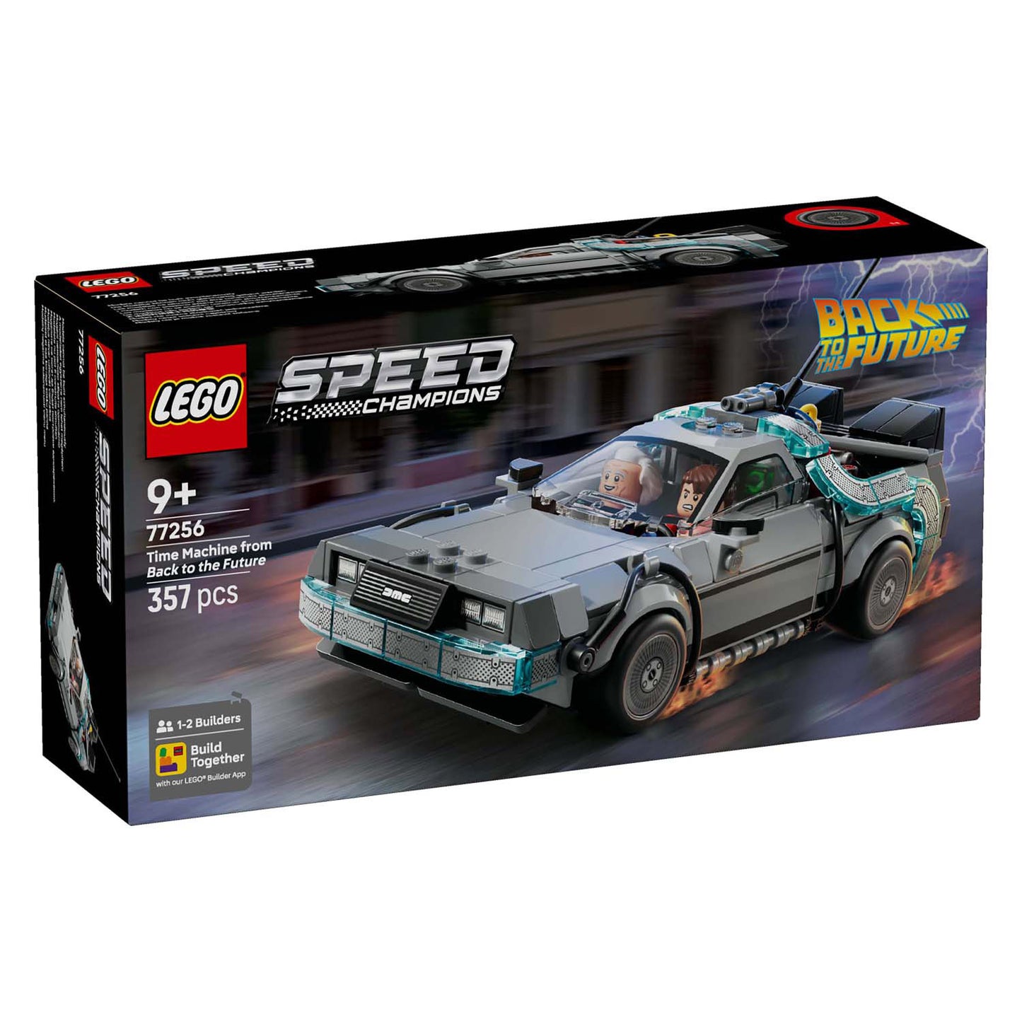 LEGO speed champions 77256 tijdmachine uit back to the future