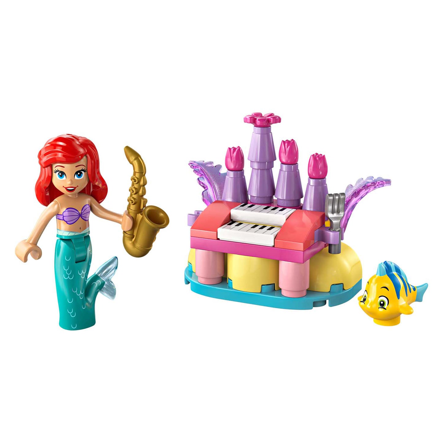 LEGO disney princess 30720 verjaardagsmuziek van ariel en botje
