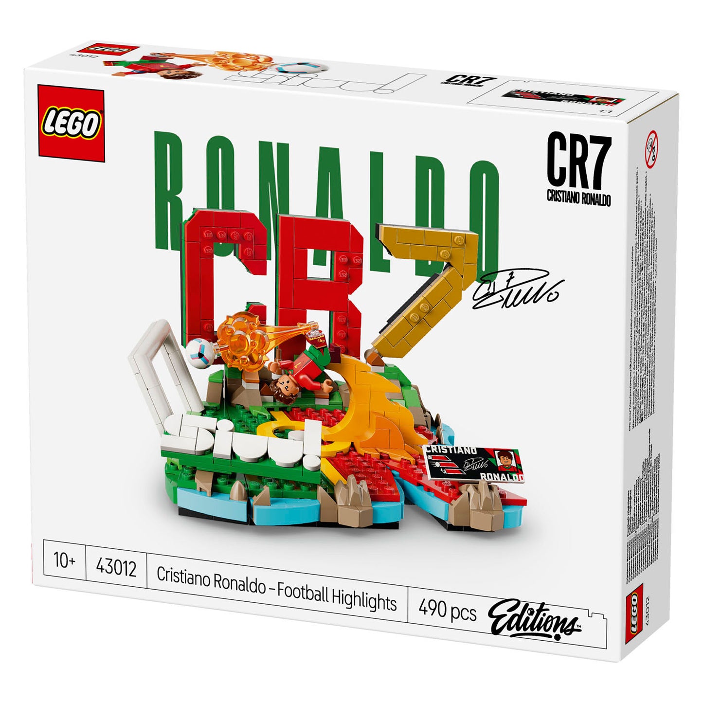 LEGO editions 43012 cristiano ronaldo voetbalhoogtepunten