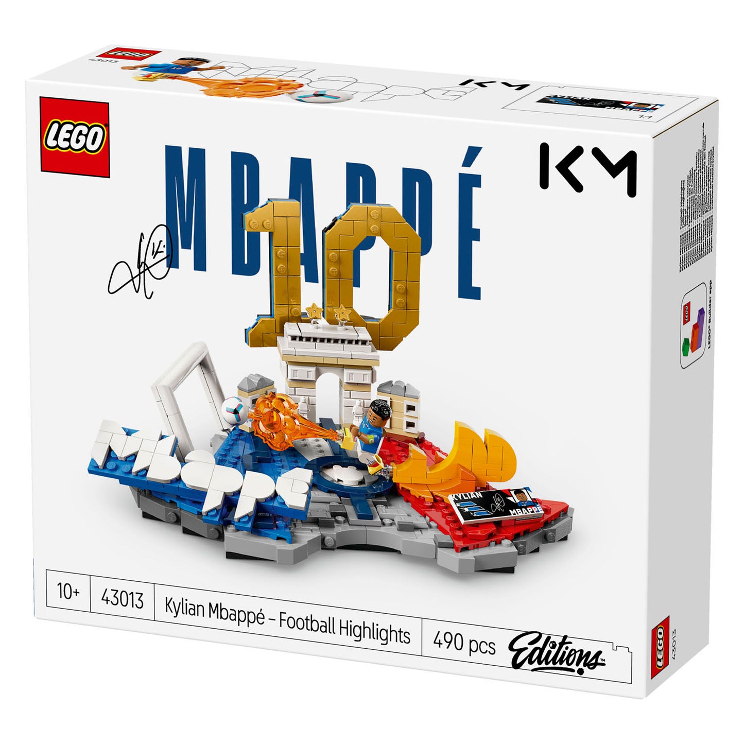 LEGO editions 43013 kylian mbappé voetbalhoogtepunten