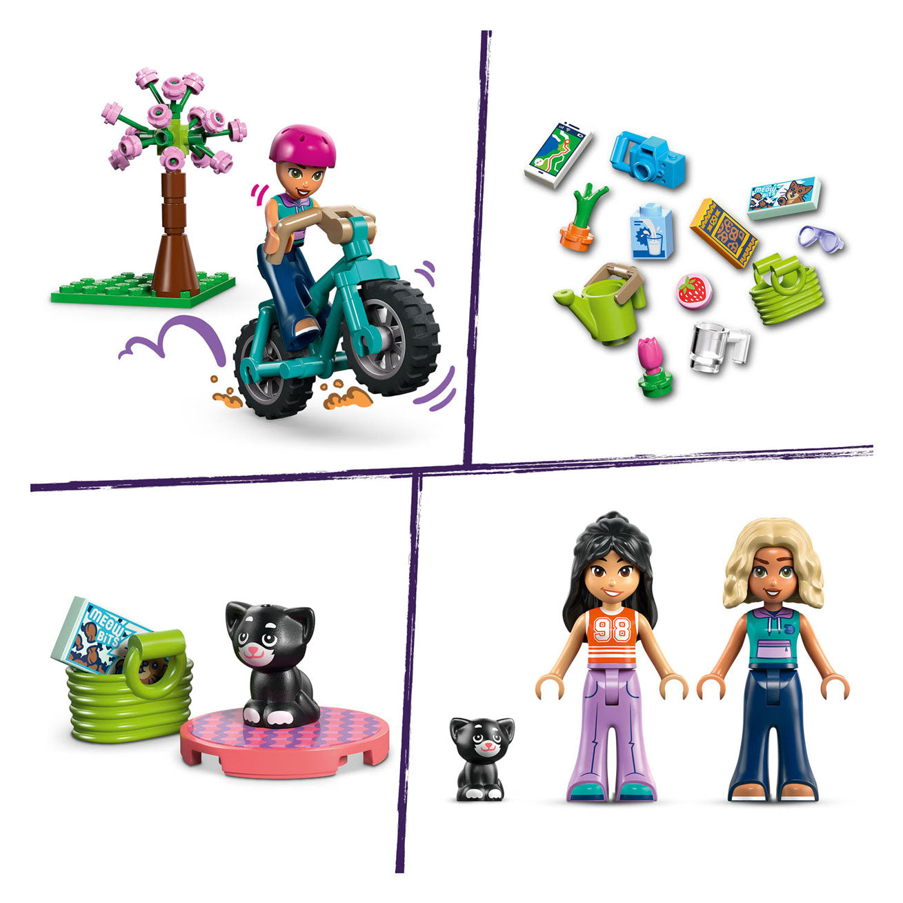 LEGO friends 42682 glampinghut in de natuur