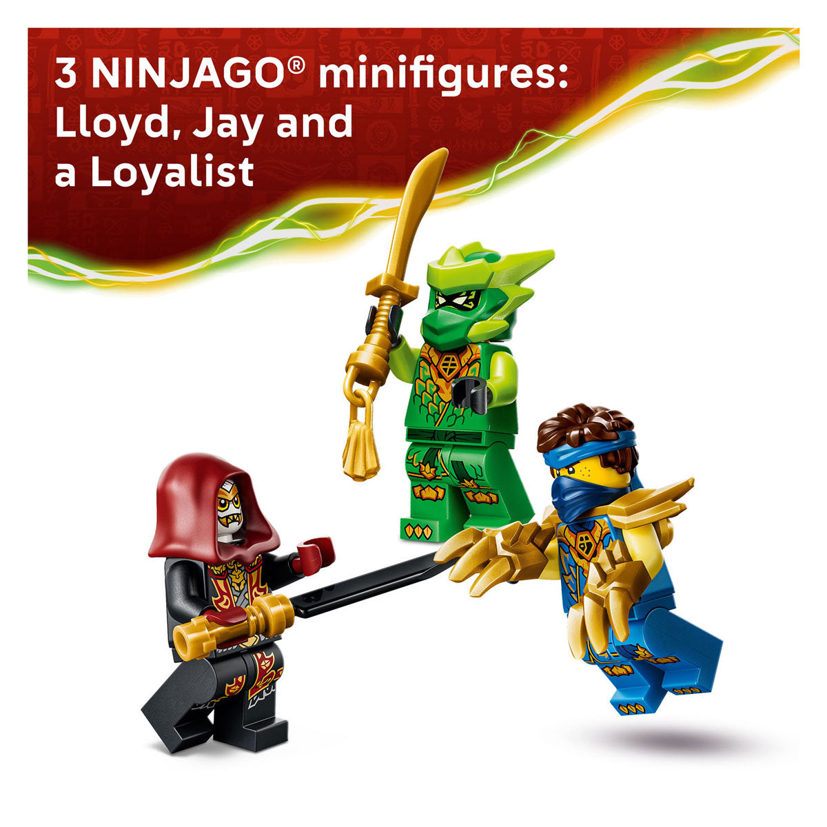 Aqua Doodle Lego ninjago 71862 lloyds drakenmecha strijdpakket