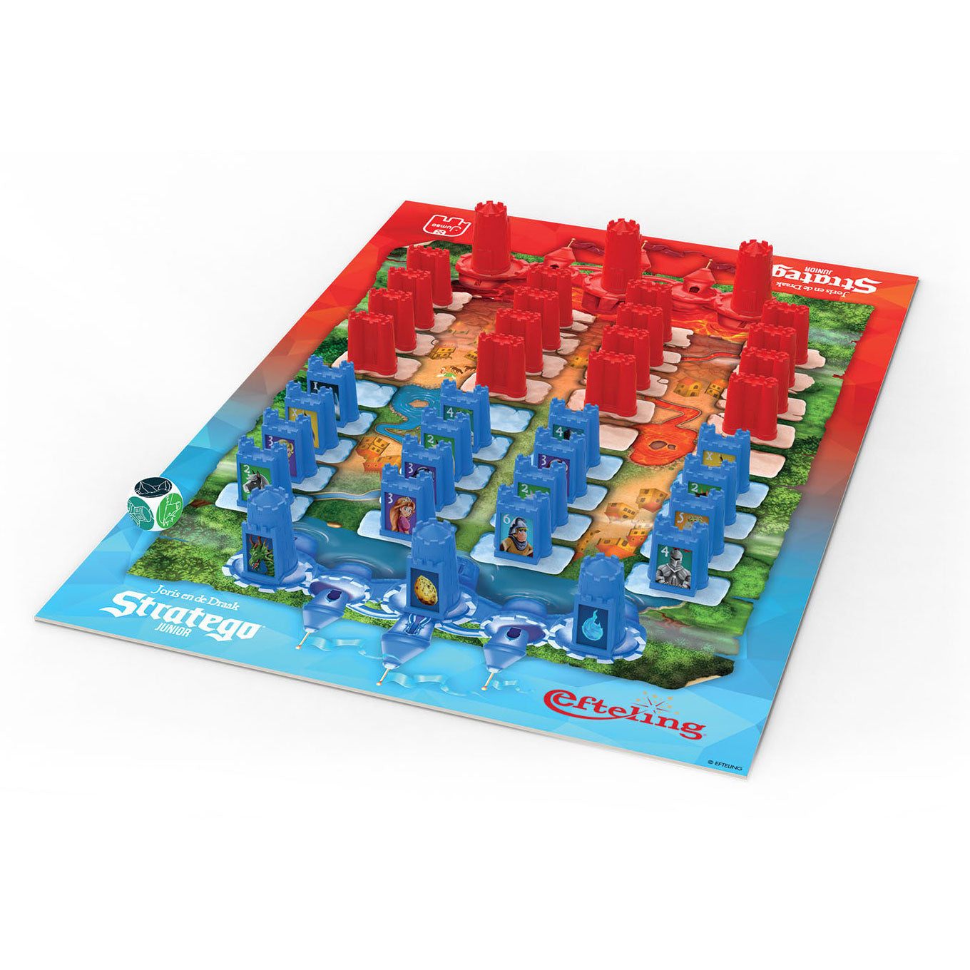 Stratego Jumbo junior joris en de draak bordspel