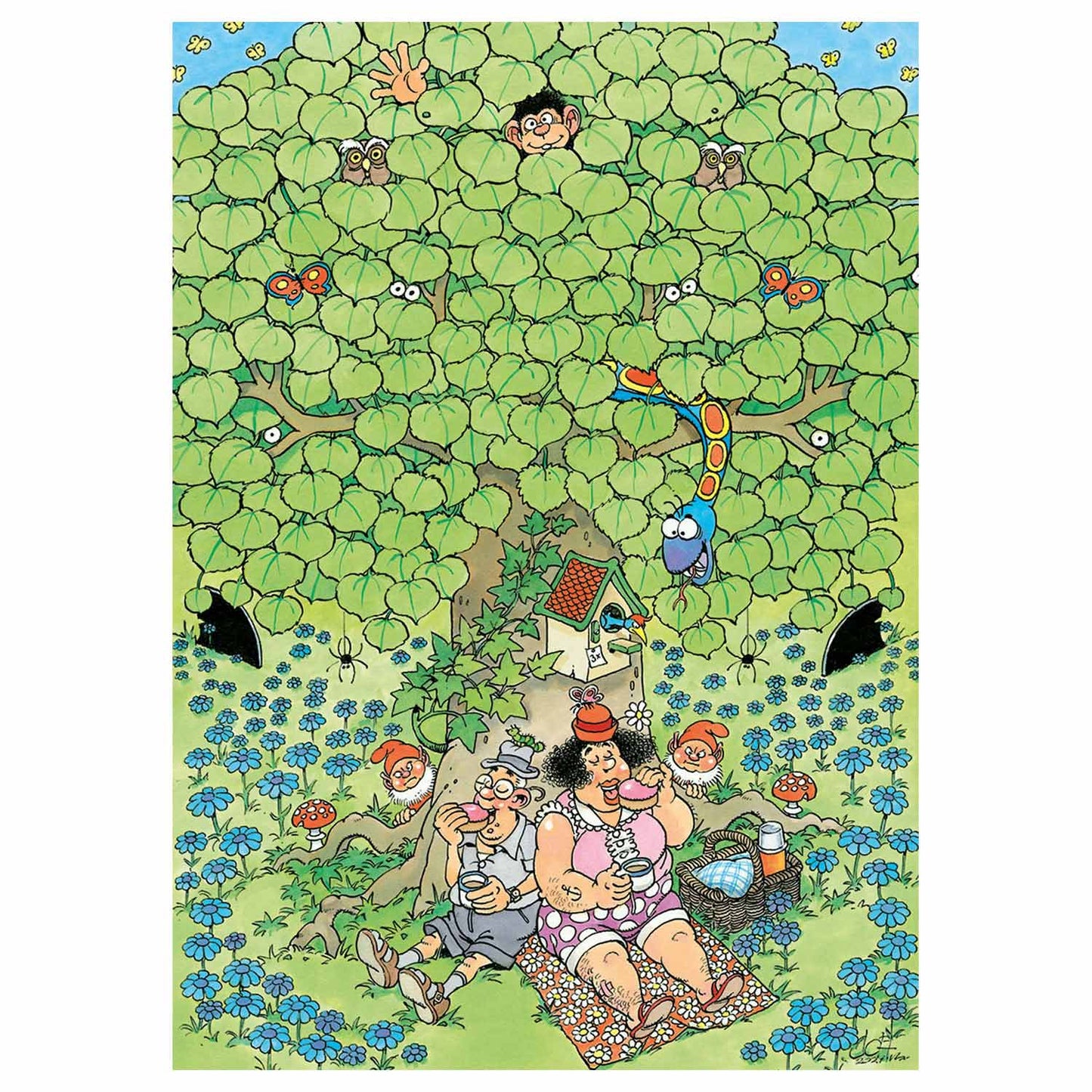 Jan Van Haasteren legpuzzel expert 2 - picnic plezier, 500st.